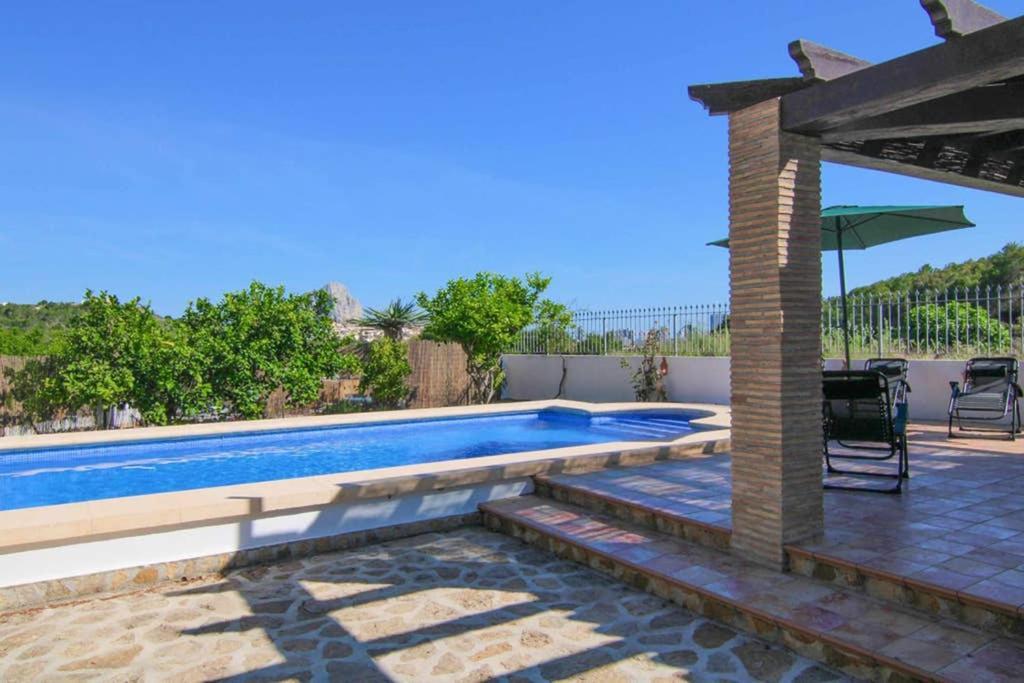 Chalet Con Piscina Privada En Calpe - Terrasala Casas de Torrat Eksteriør billede