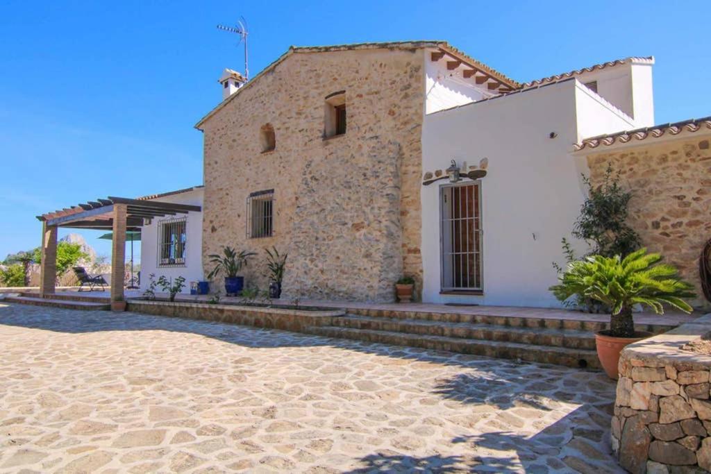 Chalet Con Piscina Privada En Calpe - Terrasala Casas de Torrat Eksteriør billede